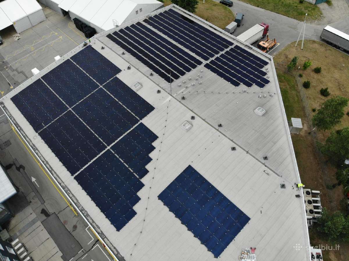 Saulės elektrinių montavimas/vid. elektros darbai