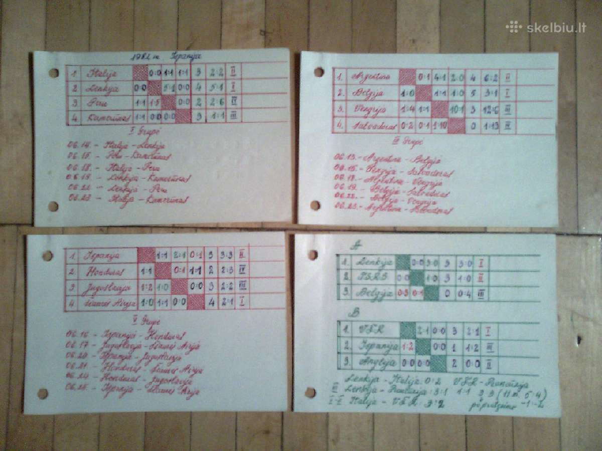 1982m. pasaulio ir 1988m. europos futbolo cempion