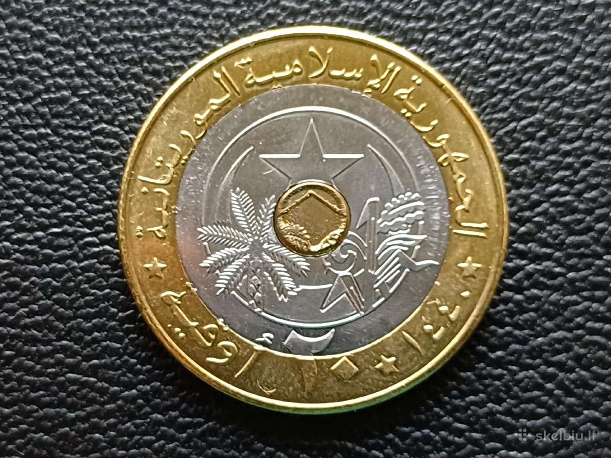 (179) 20 unijų 2018m. Mauritanija unc. - nuotraukos Nr. 2