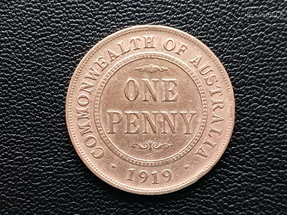 (178) 1 pensas 1919m. Australija