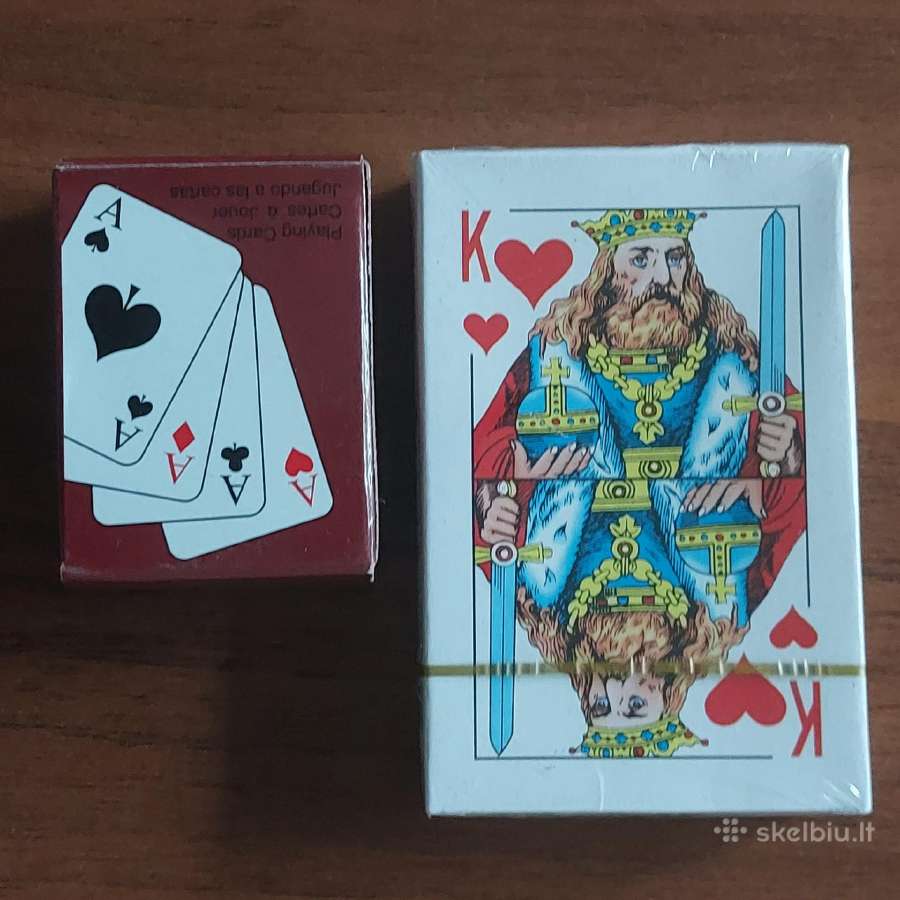 Miniatiūrinės ( mini ) žaidimo kortos - nuotraukos Nr. 2