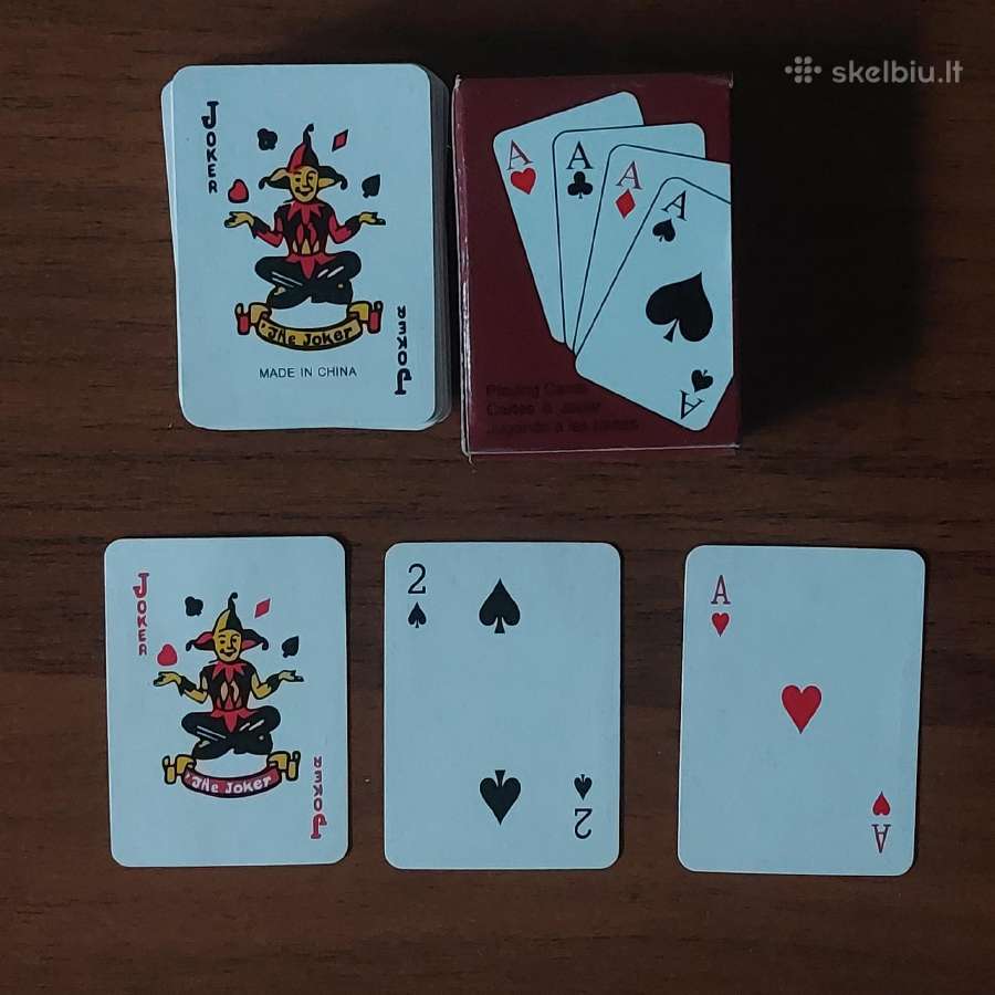 Miniatiūrinės ( mini ) žaidimo kortos - nuotraukos Nr. 8