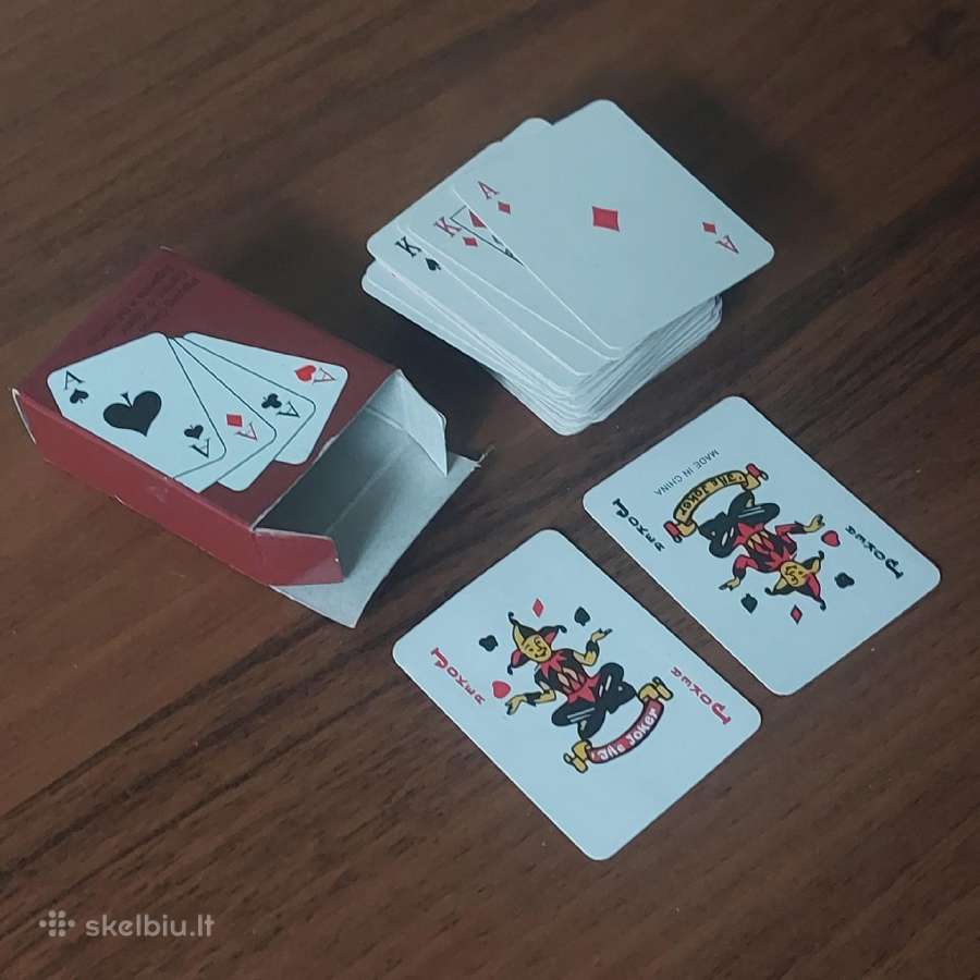 Miniatiūrinės ( mini ) žaidimo kortos - nuotraukos Nr. 14