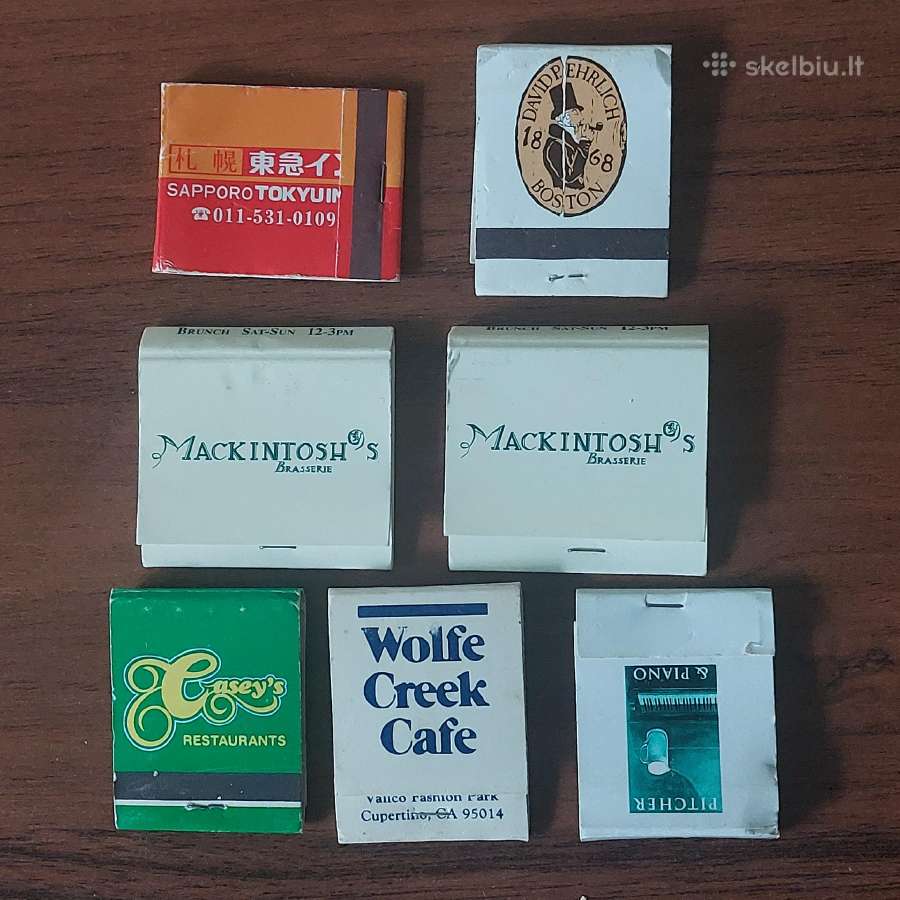 Retro degtukai / užsienietiški degtukai - nuotraukos Nr. 17