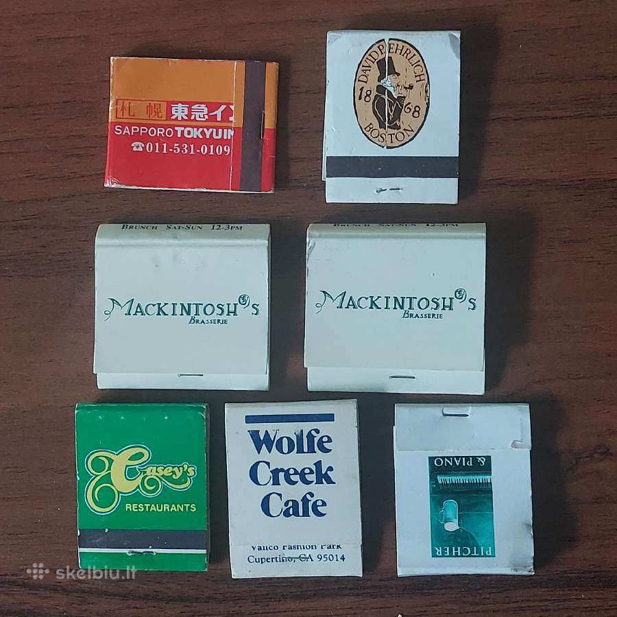 Retro degtukai / užsienietiški degtukai - nuotraukos Nr. 24