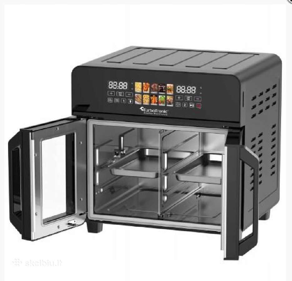 Karšto oro gruzdintuvė Turbotronic Belgų 23l - nuotraukos Nr. 5