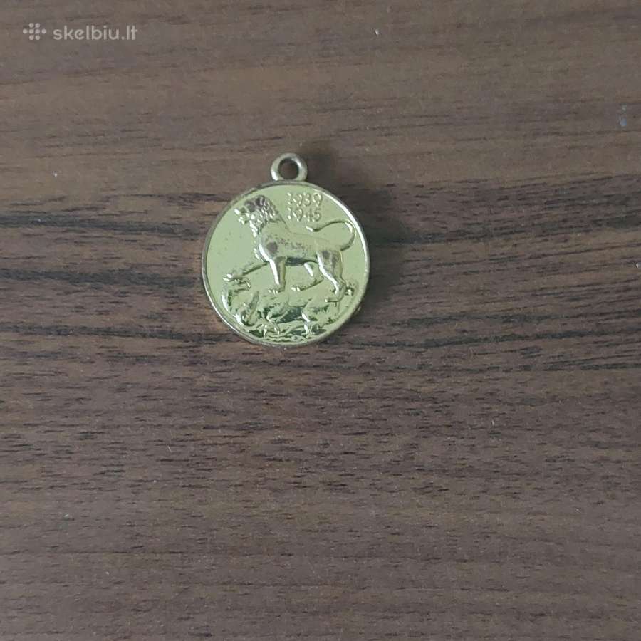 Angliškas medalis 1939 - 1945 - nuotraukos Nr. 4