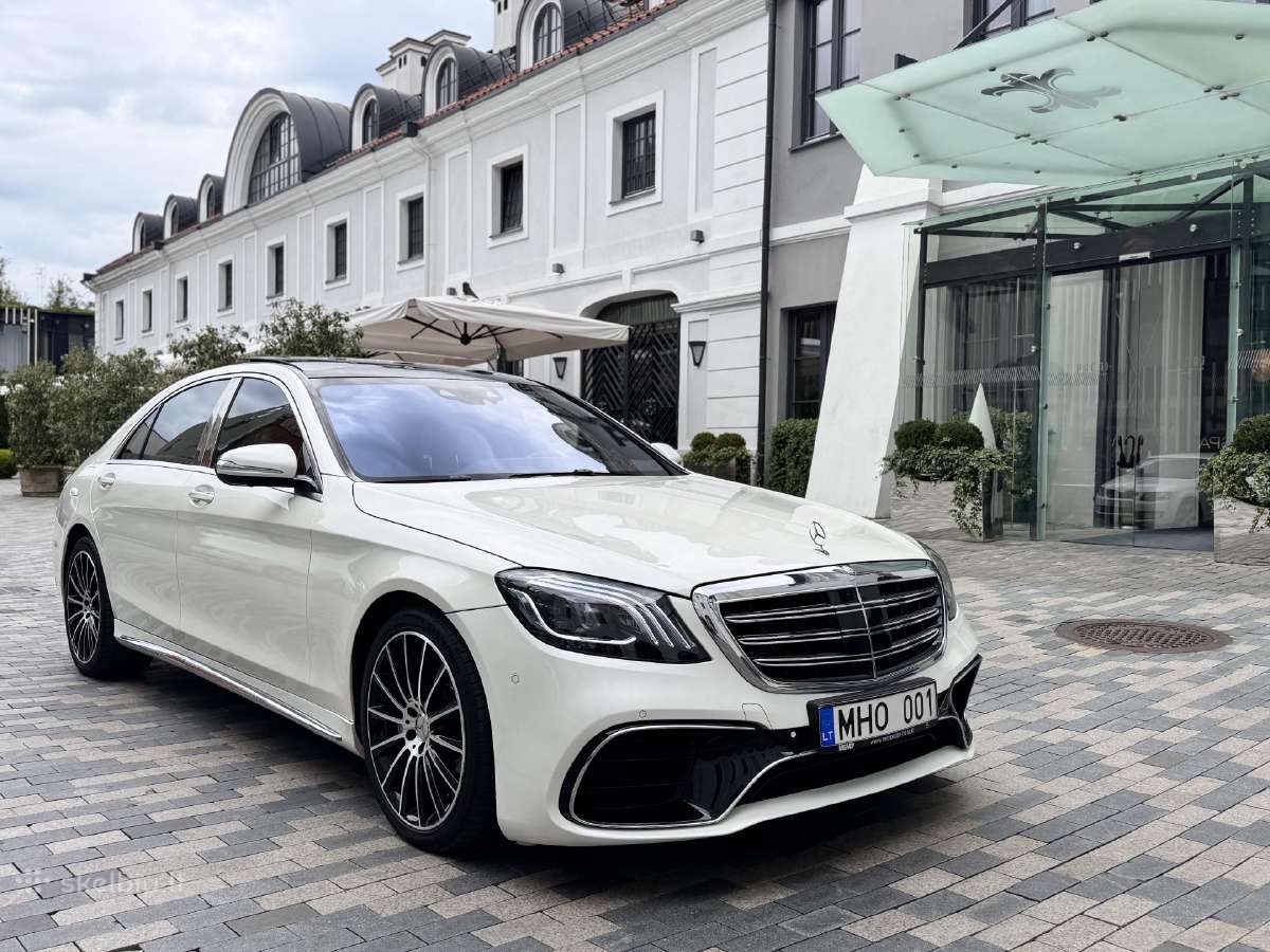 Automobilių nuoma vestuvėms MB S Klasės - nuotraukos Nr. 16
