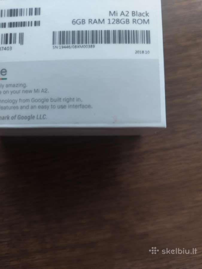 Xiaomi Mi A2, 6gb RAM, 128gb - nuotraukos Nr. 7