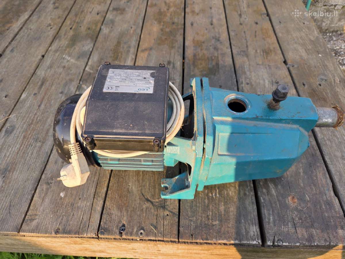 Vandens siurblys Leo Xjm100lc, 0,75 kw,60 l/min