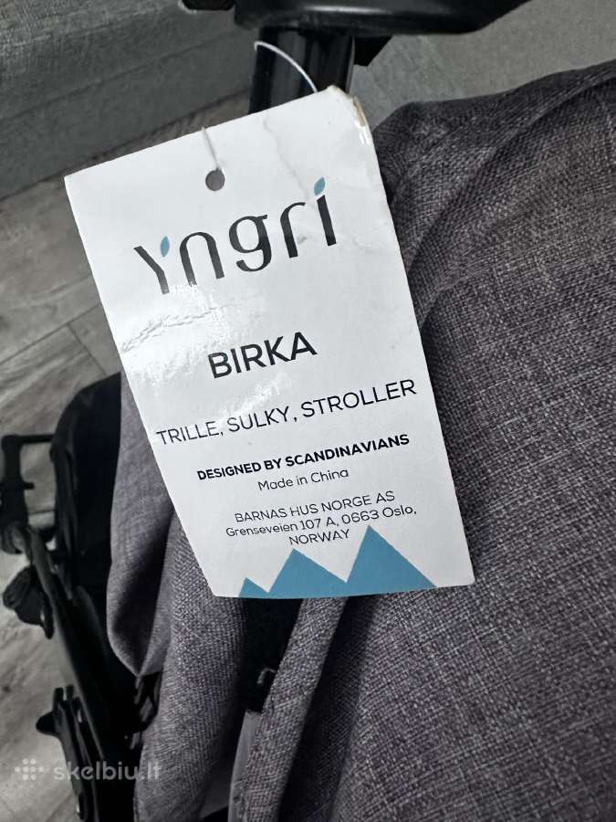 Yngri Birka skandinaviškas vežimėlis - nuotraukos Nr. 11