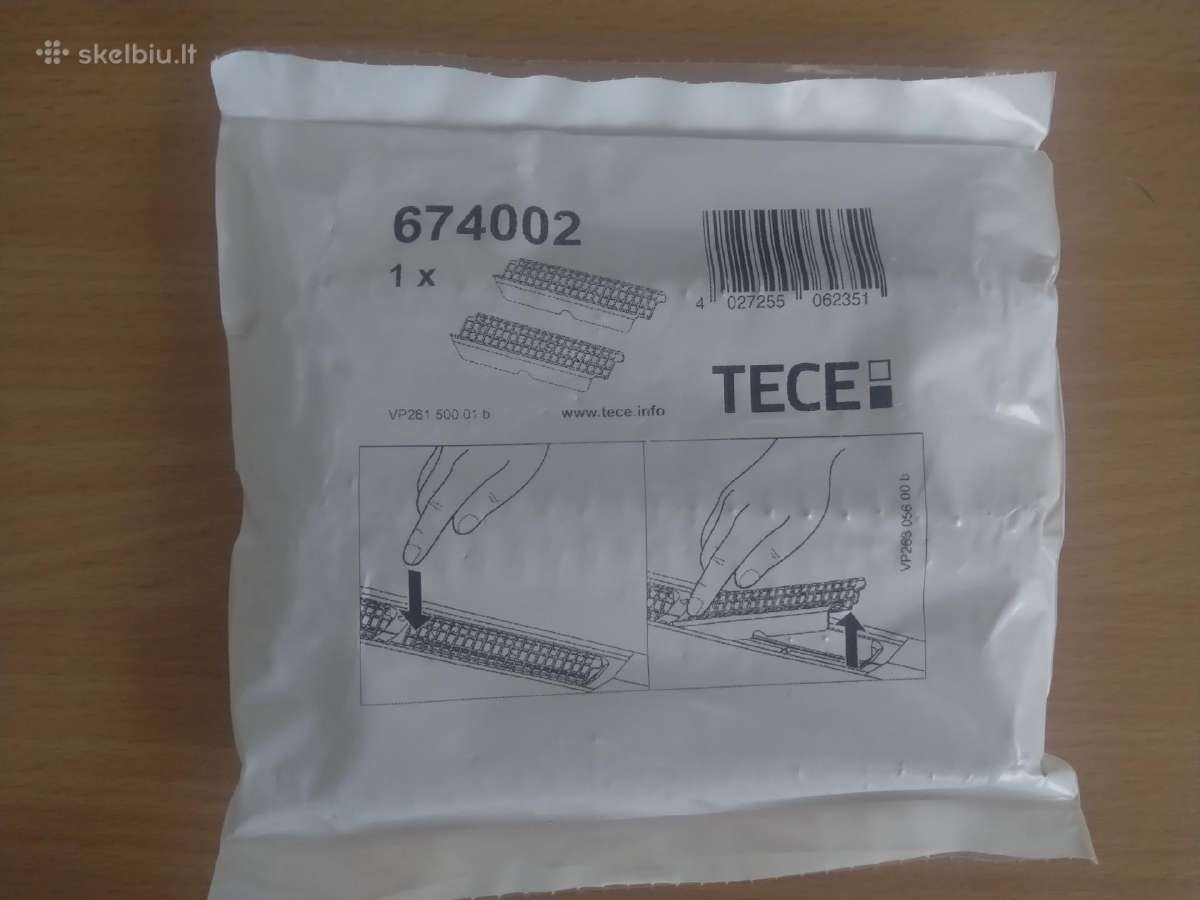 Tece trapo plaukų gaudyklė