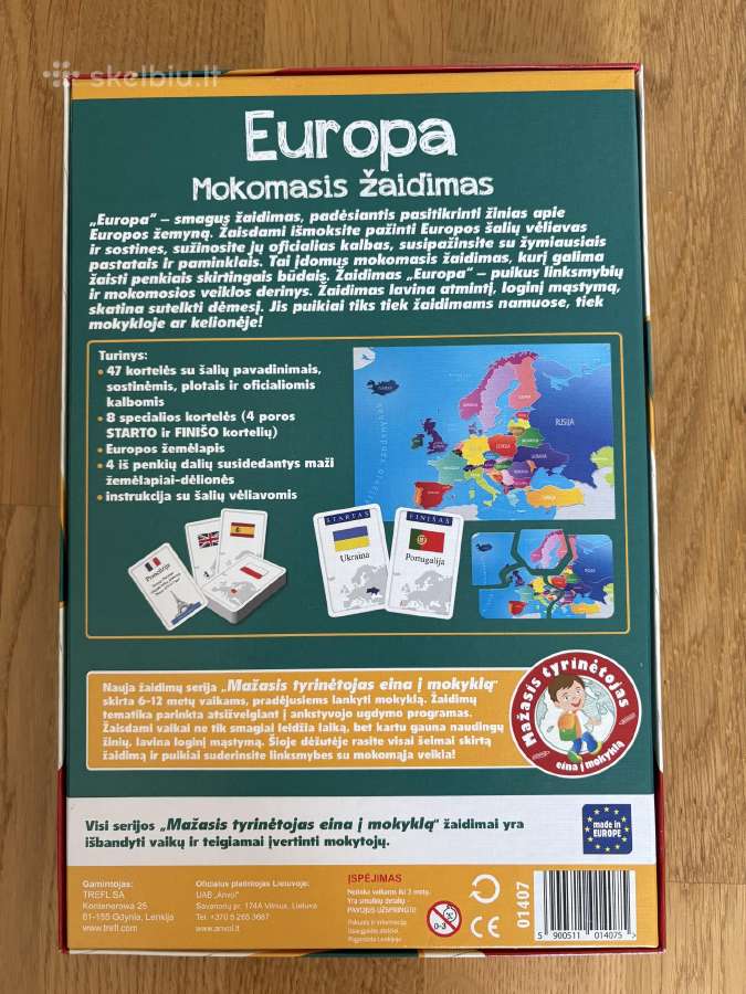 Stalo žaidimas „europa - nuotraukos Nr. 2