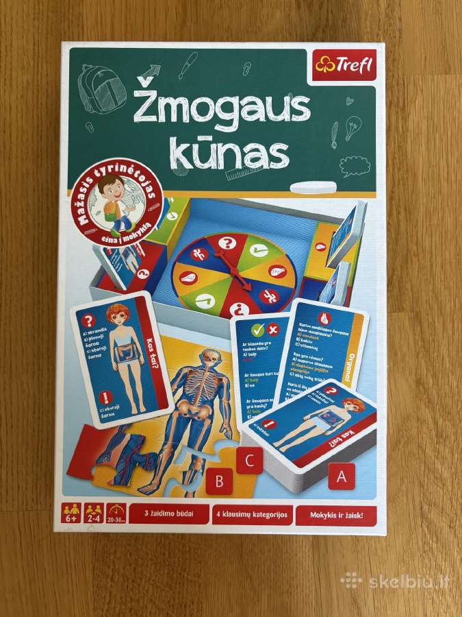 Stalo žaidimas „Žmogaus kūnas