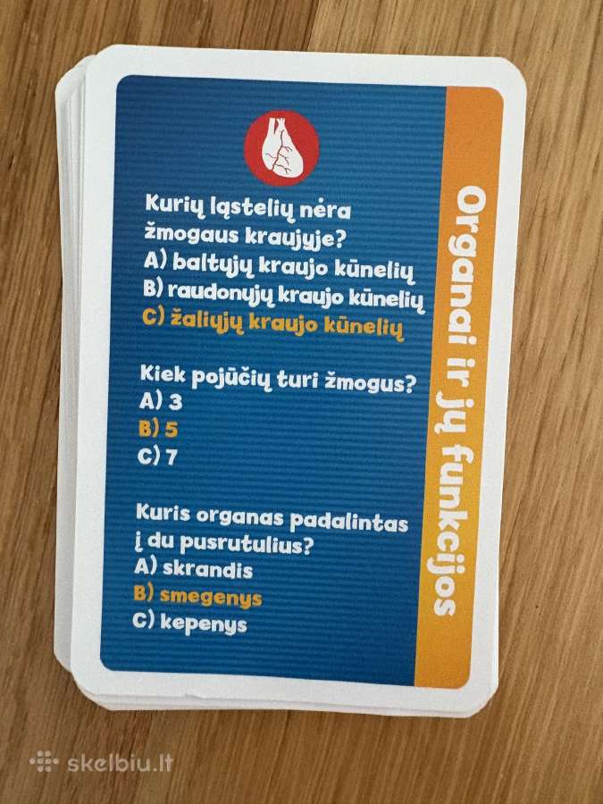 Stalo žaidimas „Žmogaus kūnas - nuotraukos Nr. 4