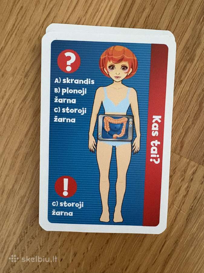 Stalo žaidimas „Žmogaus kūnas - nuotraukos Nr. 7
