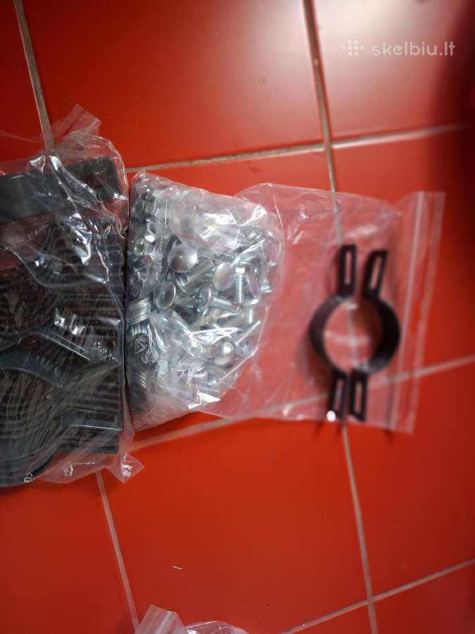 Segmentines tvoros apvalus laikikliai skersmuo 6cm - nuotraukos Nr. 3