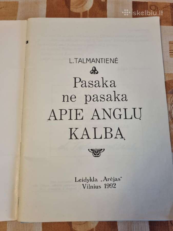 Pasaka ne pasaka apie anglų kalbą - nuotraukos Nr. 2