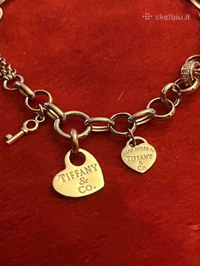 Išskirtinė auksinė Tiffany apyrankė - nuotraukos Nr. 7