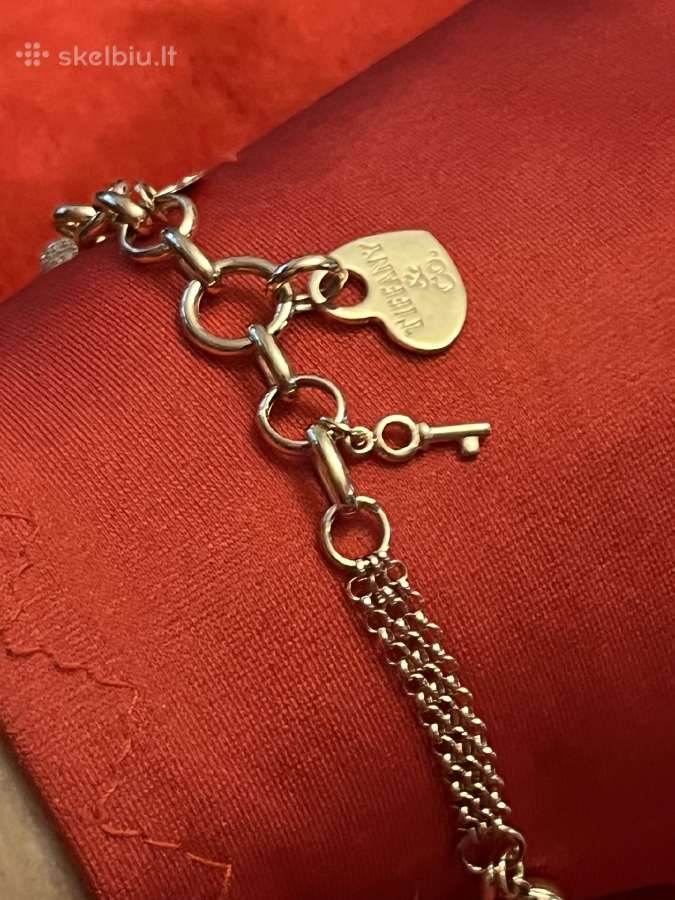 Išskirtinė auksinė Tiffany apyrankė - nuotraukos Nr. 10
