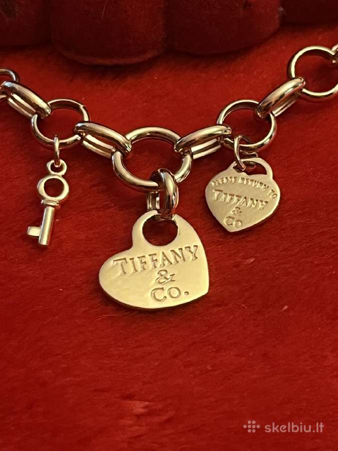 Išskirtinė auksinė Tiffany apyrankė - nuotraukos Nr. 18