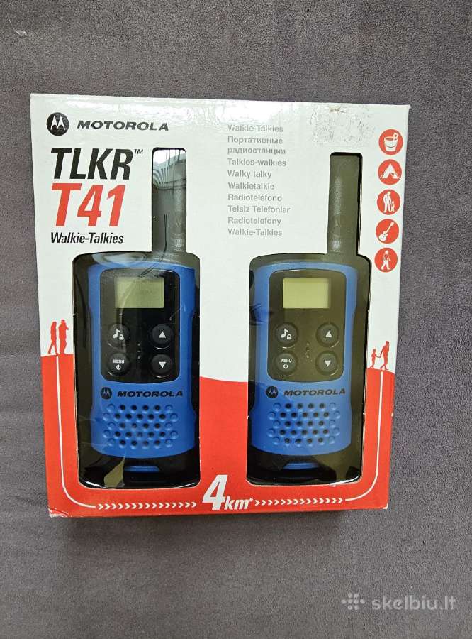 Racijos 2vnt Motorola Tlkr41