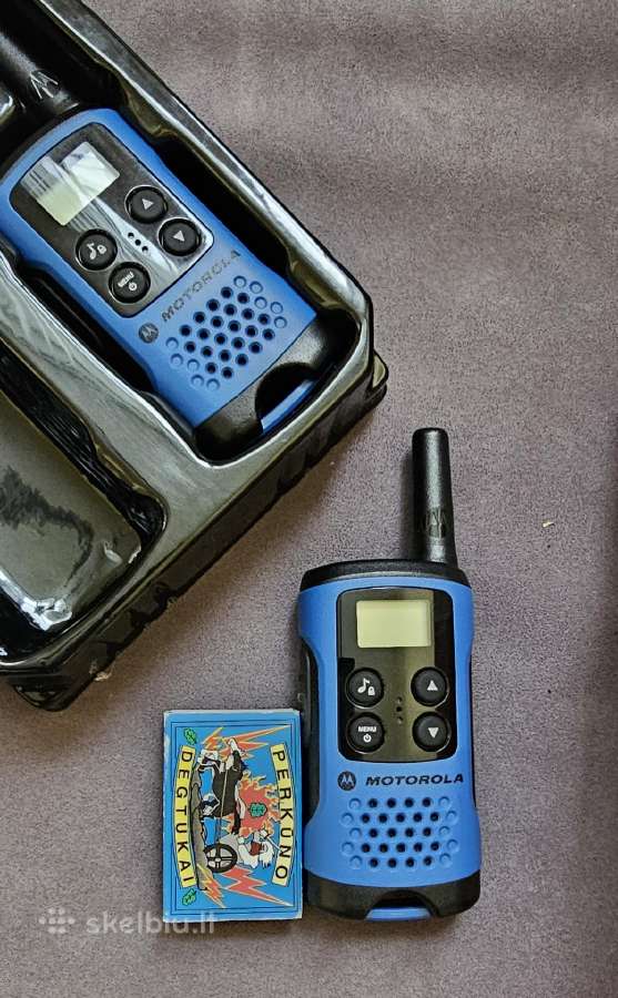 Racijos 2vnt Motorola Tlkr41 - nuotraukos Nr. 3