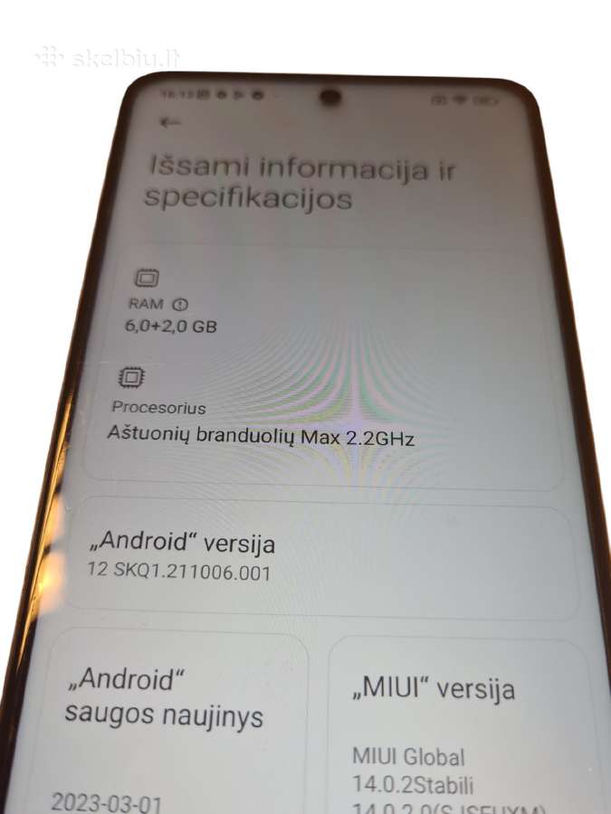 Xiaomi Mi 10t Lite 5G + 3 mėn. garantija - nuotraukos Nr. 5