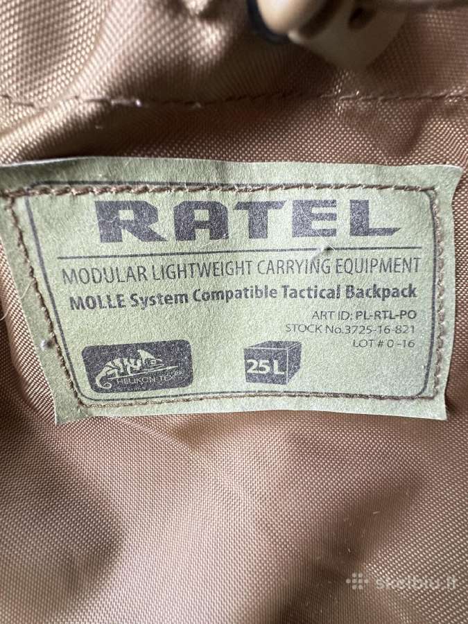 Helikon-tex Ratel taktine kuprine - nuotraukos Nr. 10