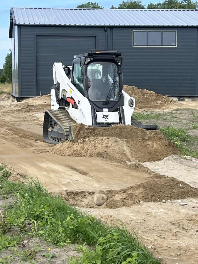 Bobcat T770paslaugos Misko freza zoles mulciavimas - nuotraukos Nr. 6