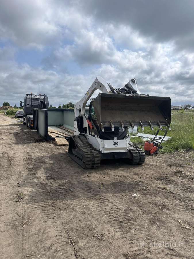 Bobcat T770paslaugos Misko freza zoles mulciavimas - nuotraukos Nr. 8