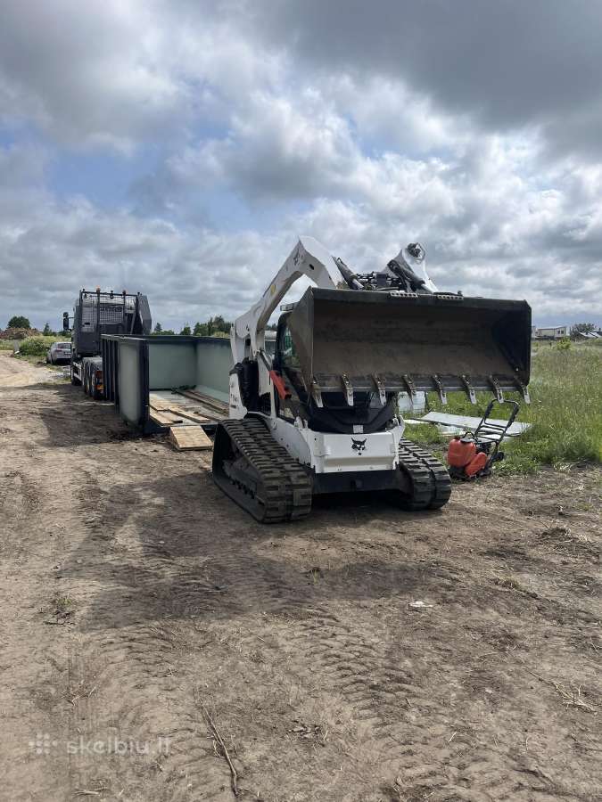 Bobcat T770paslaugos Misko freza zoles mulciavimas - nuotraukos Nr. 8