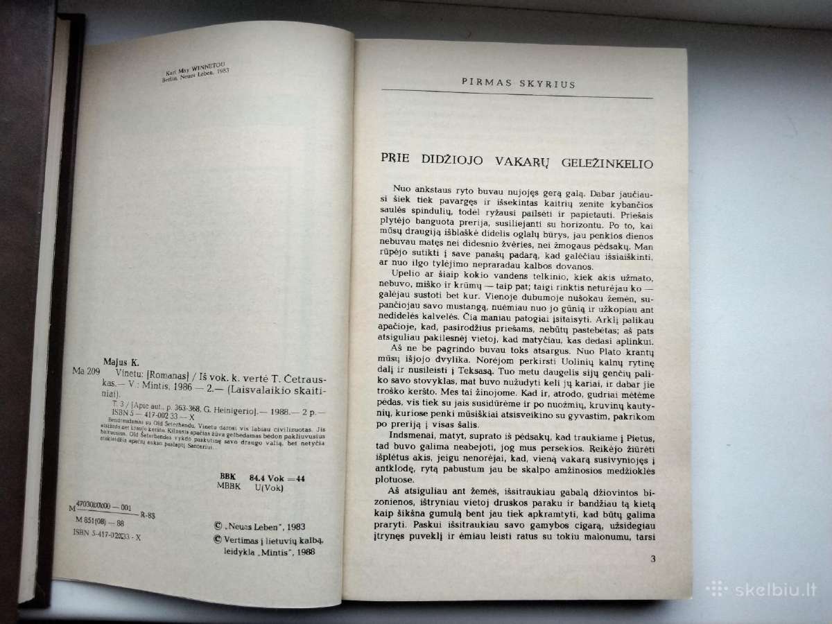 K. Majus. Vinetu. Antras, trečias tomai - nuotraukos Nr. 8