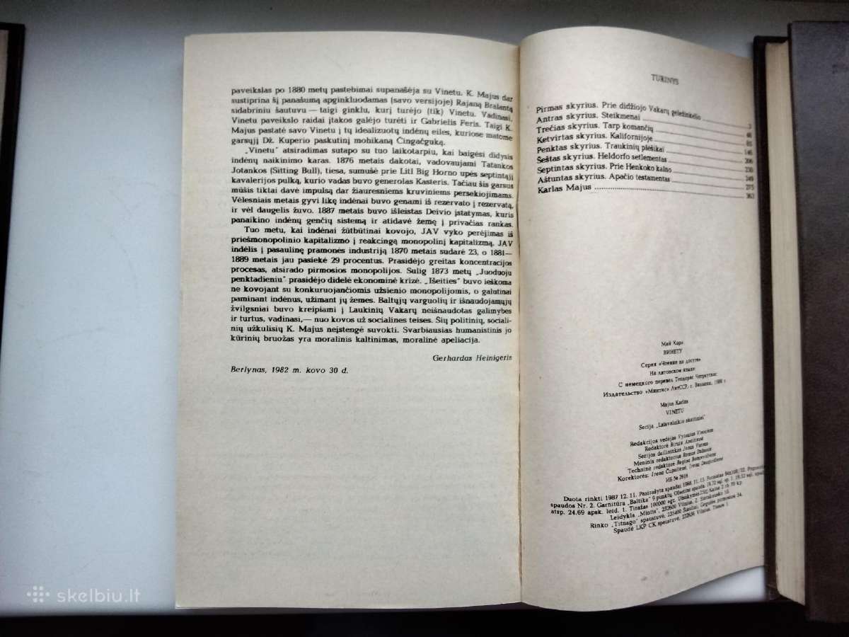 K. Majus. Vinetu. Antras, trečias tomai - nuotraukos Nr. 11