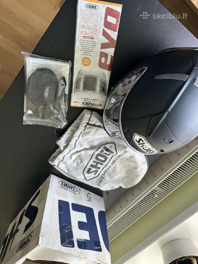 Sportinis motociklo salmas Shoei - nuotraukos Nr. 7