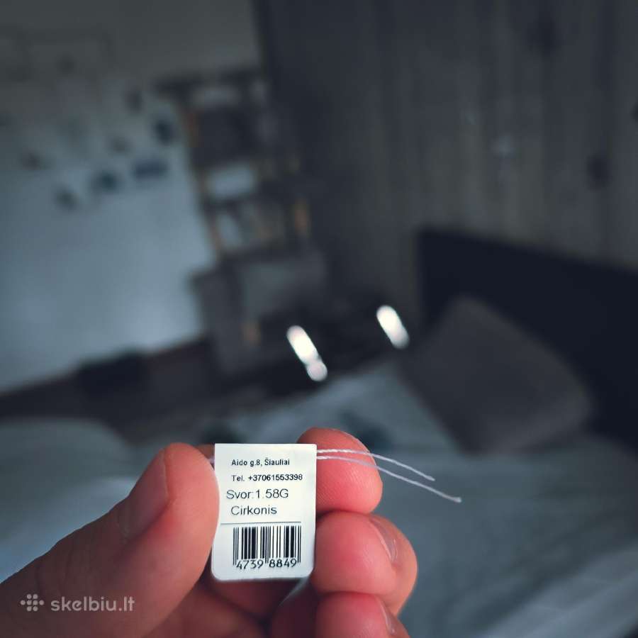 Sužadėtuvių žiedas su briliantu - nuotraukos Nr. 4