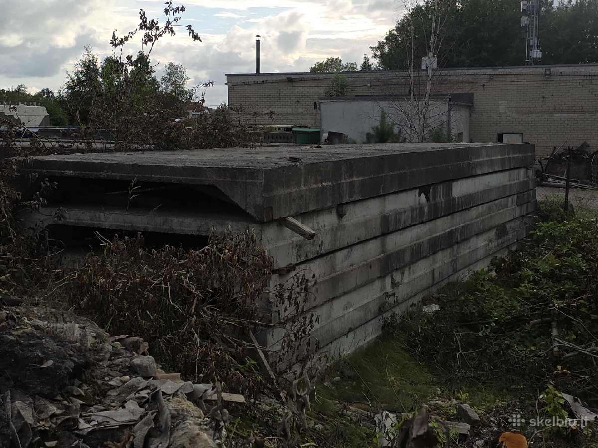 Perdangos plokštės 12x3 m. Gelžbet. balkiai 6m