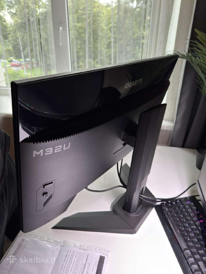 Gigabyte M32u Monitorius (4k 32" 144hz) - nuotraukos Nr. 6