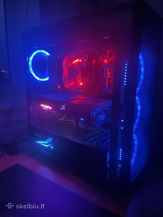 Žaidimu kompiuteris Rtx 2070 i7 9700k