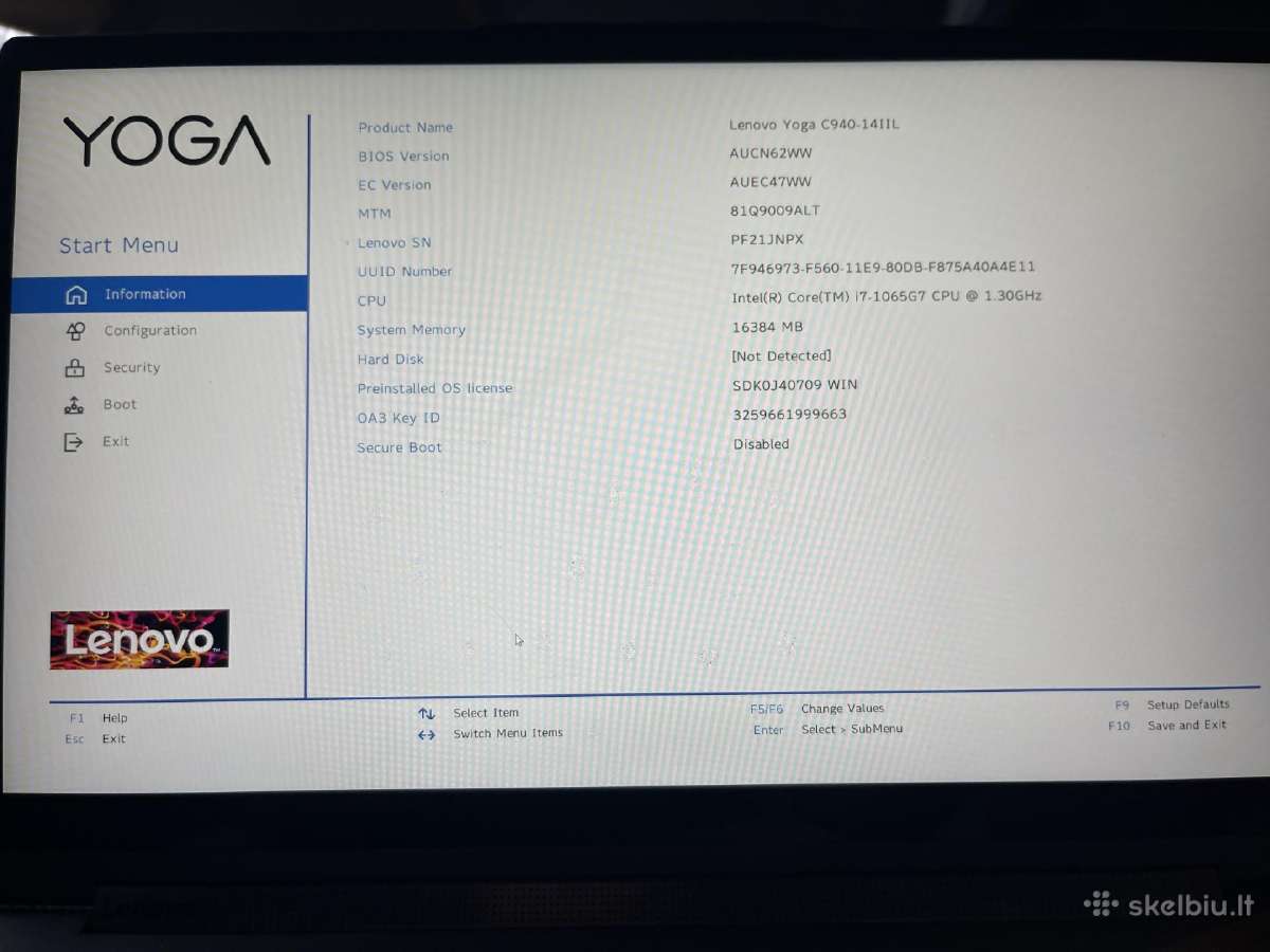 Lenovo Yoga C940 - nuotraukos Nr. 8
