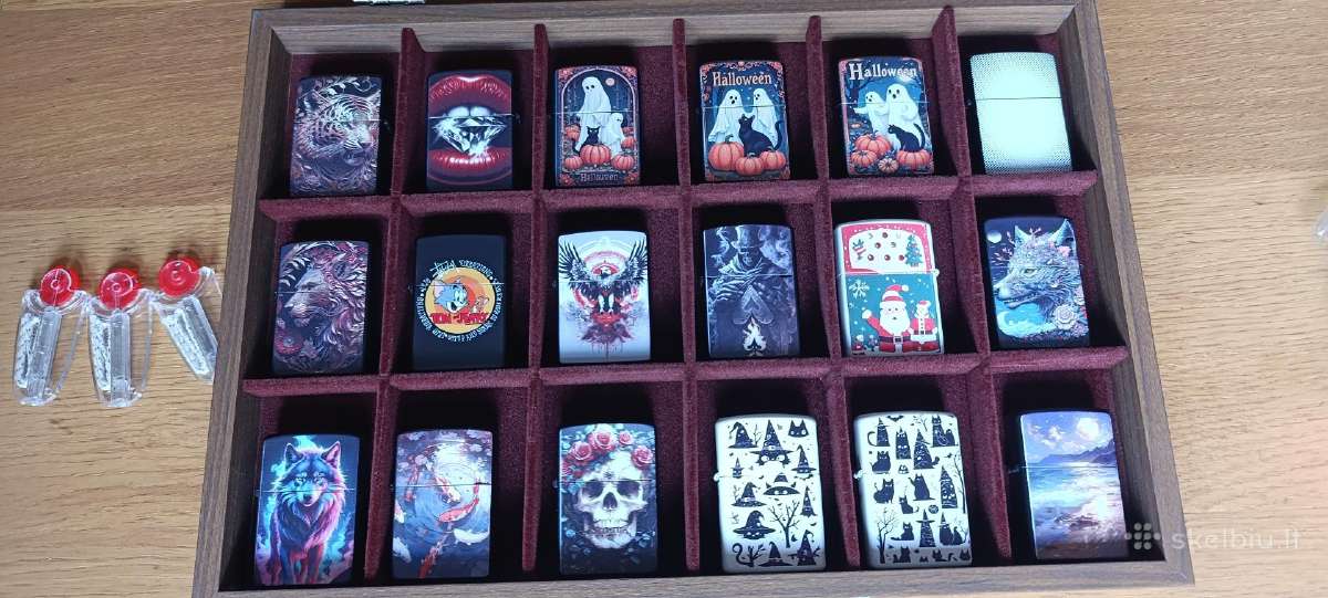 Zippo tipo benzininis žiebtuvėlis - nuotraukos Nr. 20
