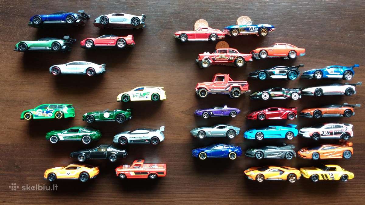 Hot Wheels Modeliukai