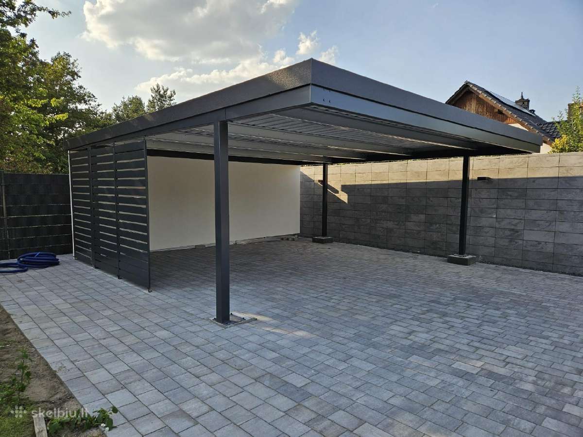 Moduliniai Garažai, Sandėliukai, Stoginės - nuotraukos Nr. 14