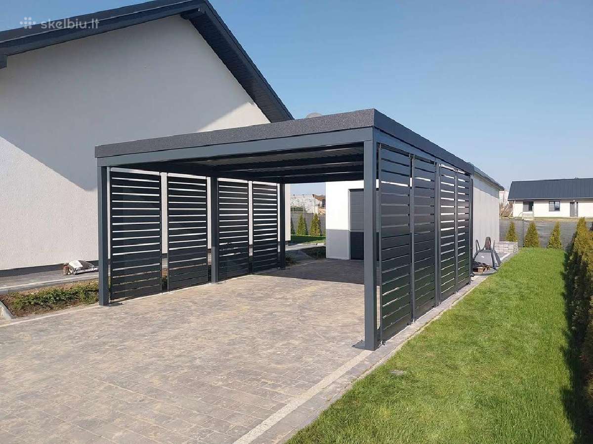 Moduliniai Garažai, Sandėliukai, Stoginės - nuotraukos Nr. 15