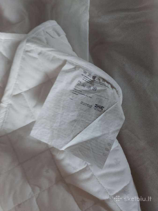 Vaikiškos lovytės čiužinio užvalkalas,ikea" - nuotraukos Nr. 2