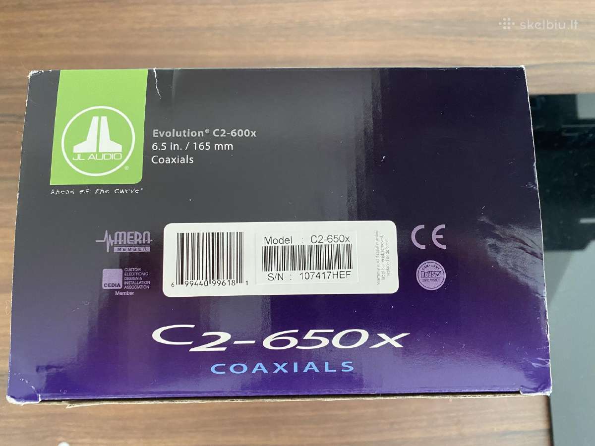 Garso kolonėlės Jl Audio C2-650x - nuotraukos Nr. 4