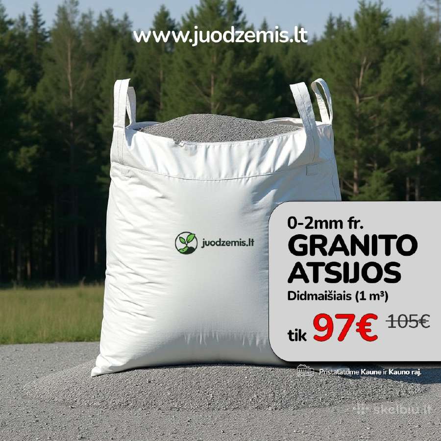 Juodžemis, žvyras, smėlis, skalda, žvirgždas, kt. - nuotraukos Nr. 17