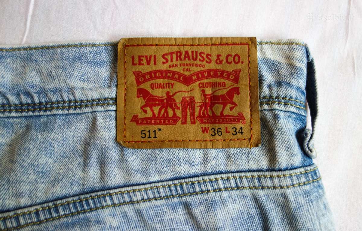 Džinsai Levi,s 511 W36 L34