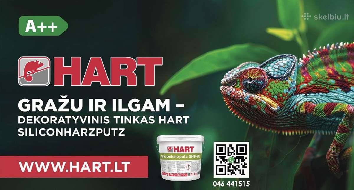 Hart - kokybiška fasadų apdaila ir šiltinimas