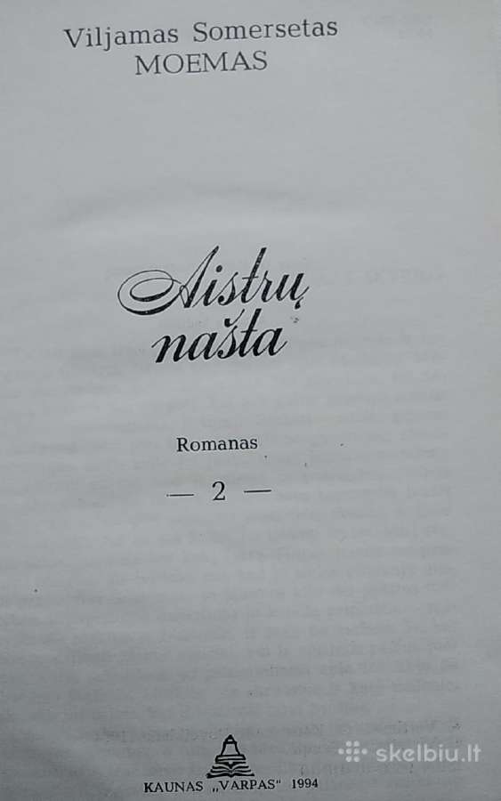 Aistrų našta 2 dalys - nuotraukos Nr. 3